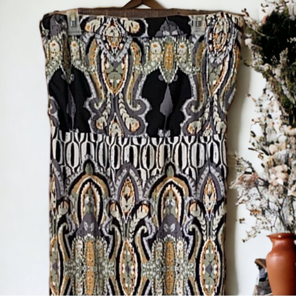 RUBY ROX STRAPLESS BOHO DRESS SIZE LARGE - Picture 9 of 14